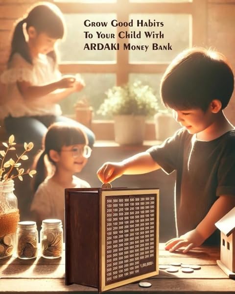 PiggyBank™ - Premium Wooden Money Bank